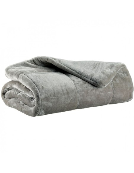 SOFA BLANKET VIVARAISE BETENDER PERLE 130x180 100% POLYESTER