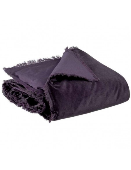 SOFA RUNNER VIVARAISE FARA RAISIN 85×200 100% VELVET COTTON