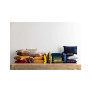 ΠΑΠΛΩΜΑ VIVARAISE FARA LIN 260X260 100% ΒΑΜΒΑΚΕΡΟ ΒΕΛΟΥΔΟ 2