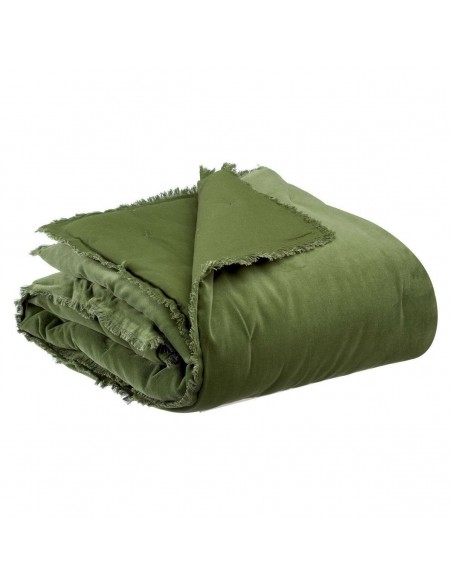 SOFA RUNNER VIVARAISE FARA EUCALYPTUS 85×200 100% VELVET COTTON