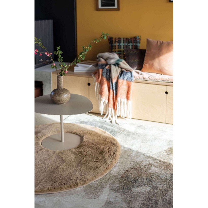 FUR RUG VIVARAISE EDDY IVOIRE D120... FUR RUG VIVARAISE EDDY IVOIRE D120...