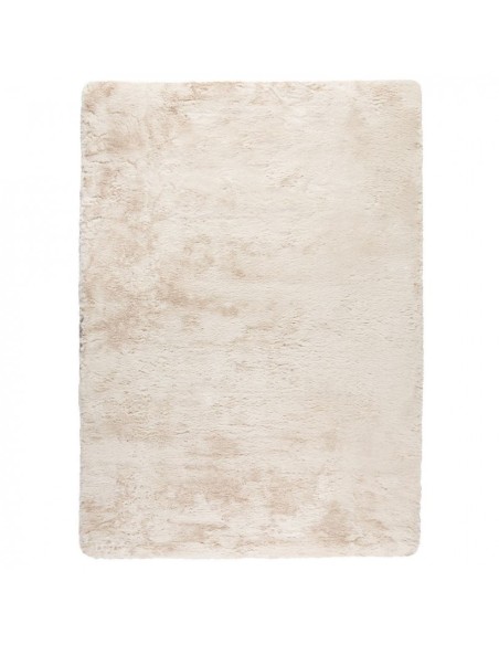FUR RUG VIVARAISE EDDY IVOIRE 120x170 100% POLYESTER