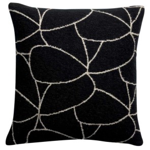 CUSHION VIVARAISE DANY NOIR 45x45 70% COTTON 15% VISCOSE... 2