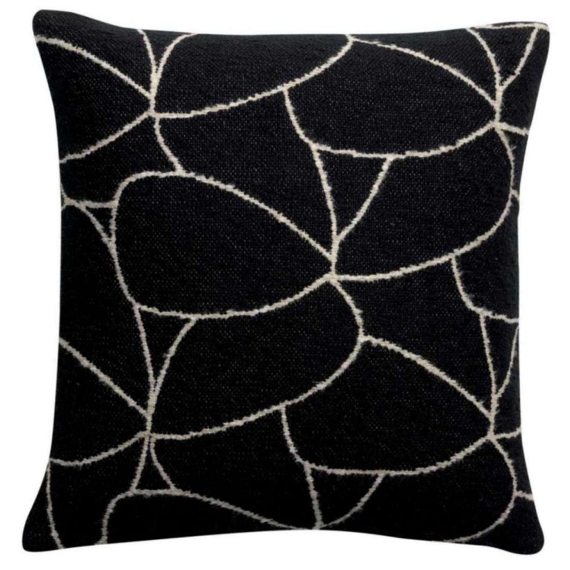 CUSHION VIVARAISE DANY NOIR 45x45 70%... CUSHION VIVARAISE DANY NOIR 45x45 70%...