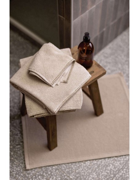 FACE TOWEL VIVARAISE BORA GALET 50x100 100% COTTON