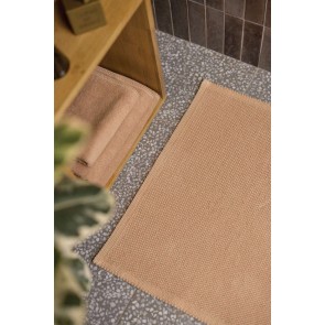BODY TOWEL VIVARAISE BORA LATTE 90x150 100% COTTON 2
