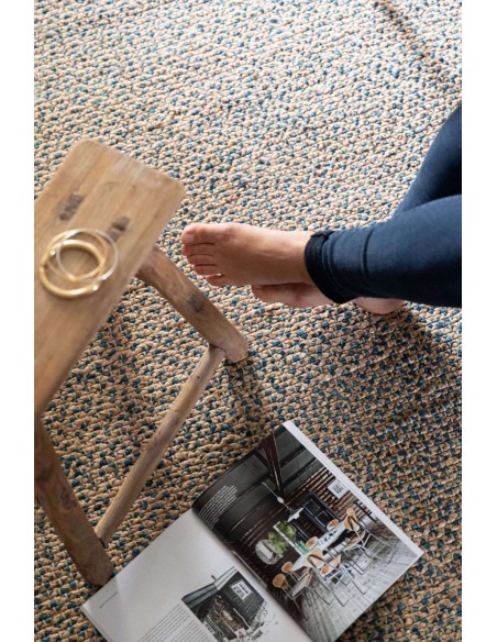 CORRIDOR RUG VIVARAISE ELLIOT RIVIERA 60x200 90% JUTE 10% COTTON