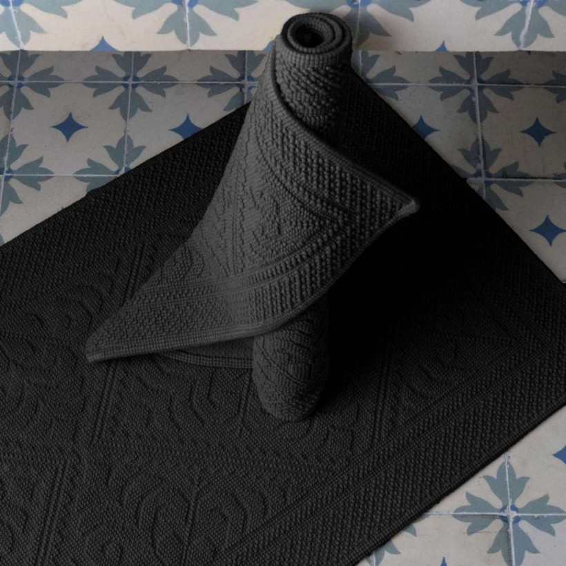 BATHMAT VIVARAISE ENZO CARBONE 70x140... BATHMAT VIVARAISE ENZO CARBONE 70x140...