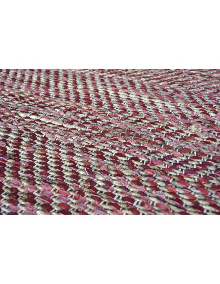 ΧΑΛΙ STABLES RED 160x230 50% ΔΕΡΜΑ 50% ΒΑΜΒΑΚΙ