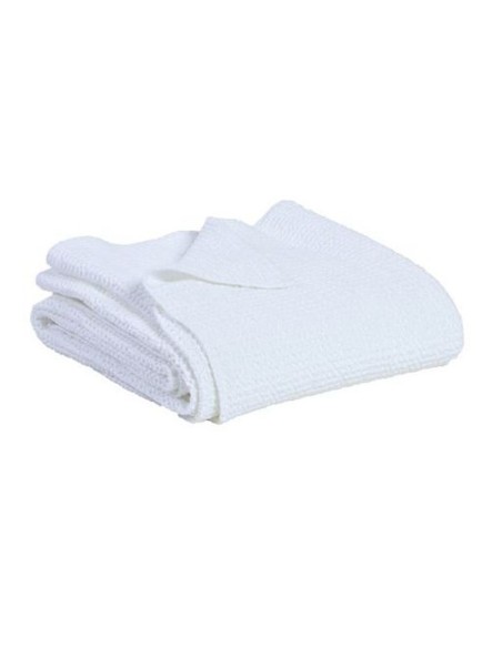 ΚΟΥΒΕΡΛΙ VIVARAISE MAIA BLANC 260×260 100% ΒΑΜΒΑΚΙ