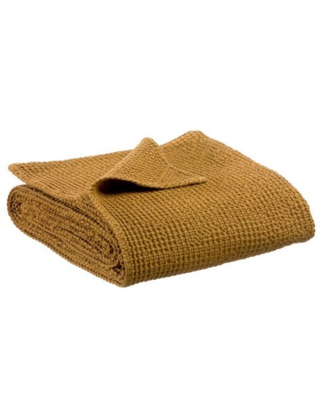 BED COVER VIVARAISE MAIA BRONZE 240×260 100% COTTON