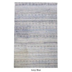 ΧΑΛΙ THE RUG PUBLIC SARAH IVOIRE BLUE 160X230 60%COTTON...