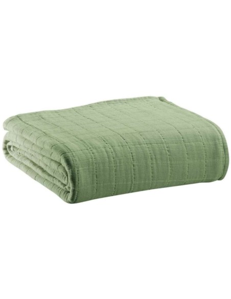 BED COVER VIVARAISE LISA VERVEINE 240x260 100% COTTON