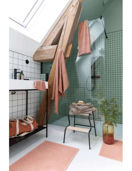 ΠΕΤΣΕΤΑ ΧΕΡΙΩΝ VIVARAISE ZOE ARGILE 30x50 100% ΒΑΜΒΑΚΙ