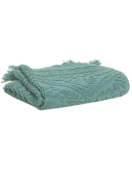 HAND TOWEL VIVARAISE ZOE VERT DE GRIS  30x50 100% COTTON