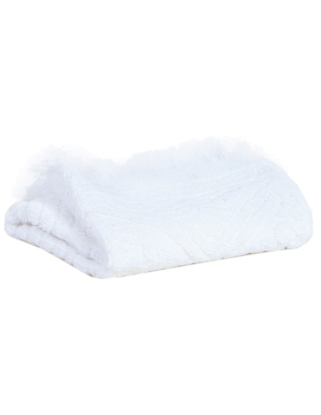 ΠΕΤΣΕΤΑ ΣΩΜΑΤΟΣ VIVARAISE ZOE NEIGE 70x140 100% ΒΑΜΒΑΚΙ