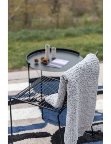 ΚΟΥΒΕΡΛΙ VIVARAISE TANA PERLE 240×260 100% ΒΑΜΒΑΚΙ