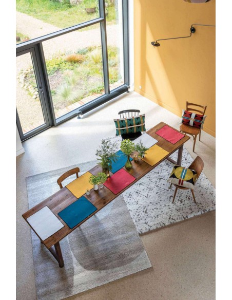 ΣΟΥΠΛΑ WINKLER LAORA TOURNESOL 33x45 ΣΕΤ 2 ΤΜΧ 80% ΒΑΜΒΑΚΙ 20% POLYESTER