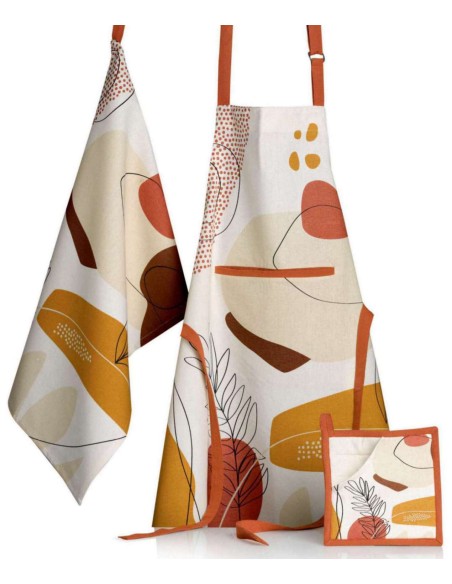 KITCHEN PLATE WINKLER LEGNO MULTICO 20x20 100% COTTON