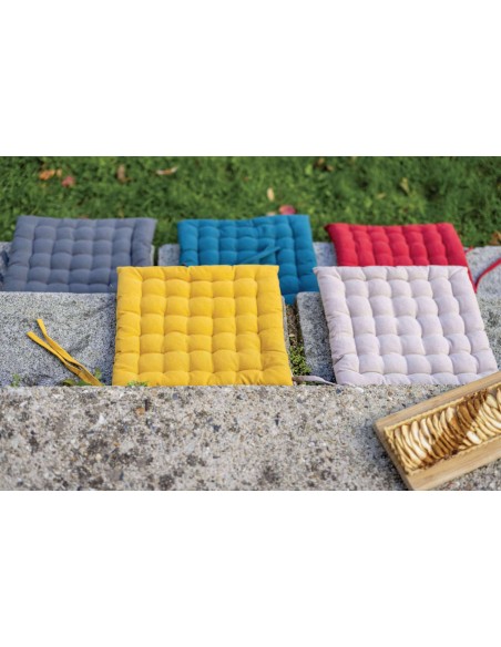 CUSHION WINKLER ZEA VERT 38x38xH3 80% COTTON 20% POLYESTER