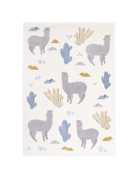 ΧΑΛΙ NATTIOT ANDINO BLEU 120x170 100% ΣΥΝΘΕΤΙΚΟ