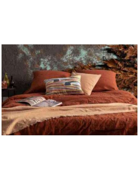 ΜΑΞΙΛΑΡΙ VIVARAISE ZEFF SABLE 40x65 100% ΒΑΜΒΑΚΙ