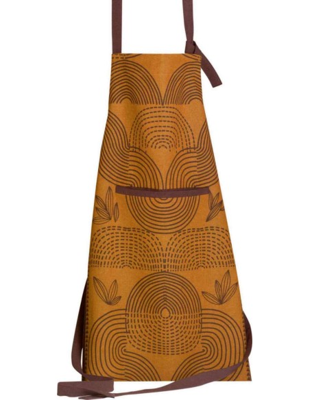 KITCHEN APRON WINKLER ETNA AMBRE 72x85 APRON 80% COTTON 20% POLYESTER
