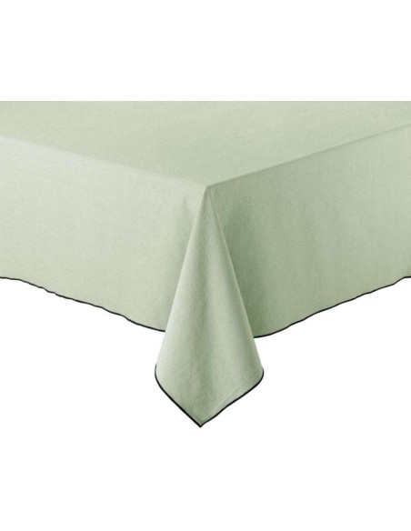TABLECLOTH WINKLER GRACE CELADON 140x250 100% COTTON