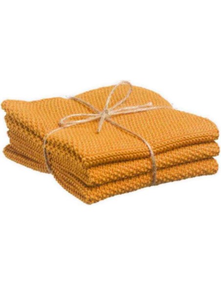 KITCHEN TOWEL WINKLER IZAN TOURNESOL 25x25 SET OF 3 80% COTTON 20% POLYESTER