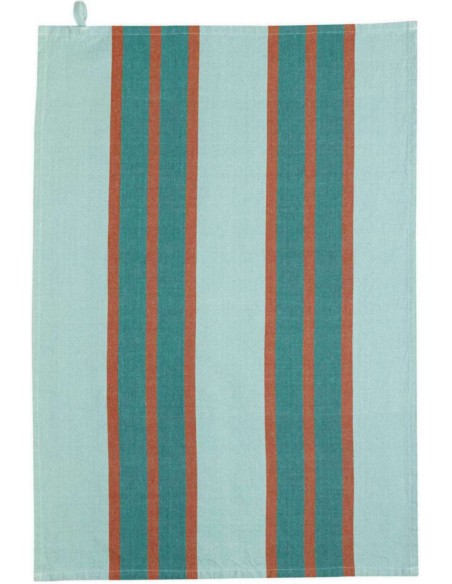 KITCHEN TOWEL WINKLER YUNA VERT EAU 50x70 100% COTTON