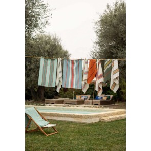 KITCHEN TOWEL WINKLER YUNA VERT EAU 50x70 100% COTTON 2