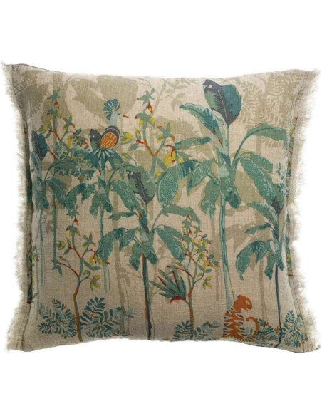 CUSHION VIVARAISE RAJA MULTICO 45x45 100% LINEN