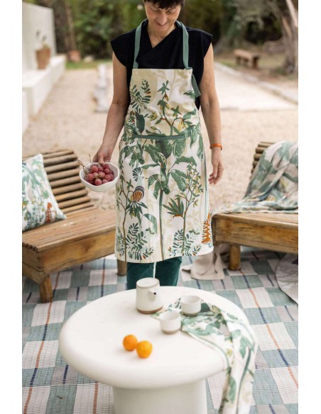 KITCHEN APRON WINKLER RAJA MULTICO 72x85 100% COTTON