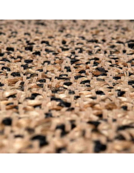 RUG VIVARAISE ELLIOT CARBONE 190x290 90% JUTE 10% COTTON