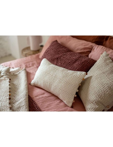 CUSHION VIVARAISE GASTOUNET SIENNE 30x50 100%COTTON