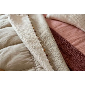 ΡΙΧΤΑΡΙ GASTOUNET VIVARAISE SIENNE 140x200 100% ΒΑΜΒΑΚΙ 2