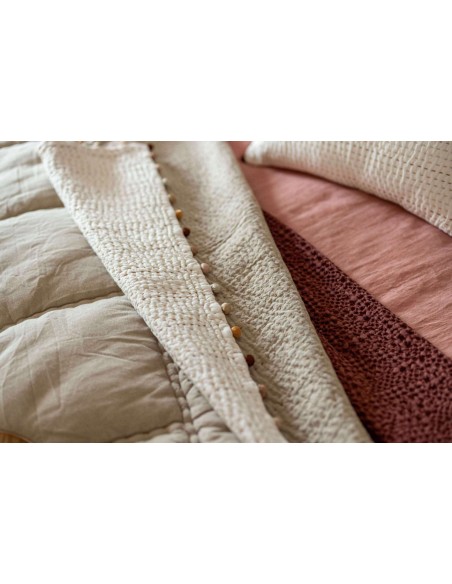 THROW VIVARAISE GASTOUNET VIVARAISE SIENNE 140x200 100% COTTON