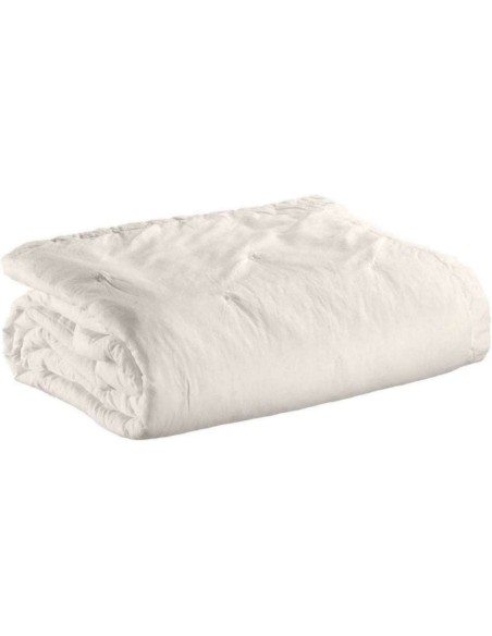 THROW VIVARAISE TIKA NEIGE 180x260 100% COTTON