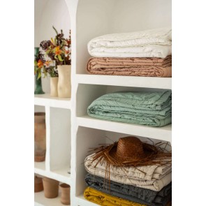 ΚΟΥΒΕΡΛΙ VIVARAISE TIKA DRAGEE 260x260 100% ΒΑΜΒΑΚΙ 2