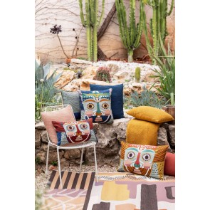 ΧΕΙΡΟΠΟΙΗΤΟ ΜΑΞΙΛΑΡΙ VIVARAISE YAKU MULTICO 45x45 100%... 2