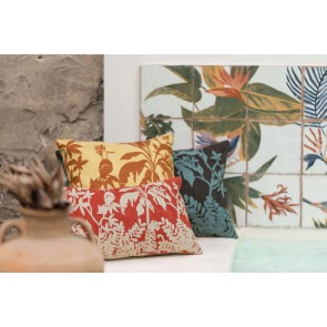 HANDMADE CUSHION VIVARAISE RAKI GOLD 45x45 100% COTTON 2