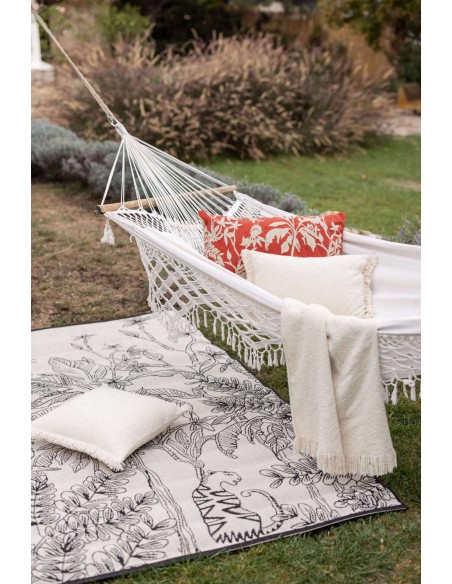 HANDMADE CUSHION VIVARAISE RAKI ROOIBOS 30x50 100% COTTON