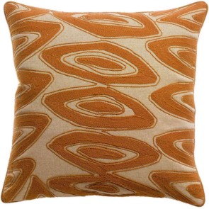 HANDMADE CUSHION VIVARAISE LEYA CUIVRE 40x65 100% COTTON 2