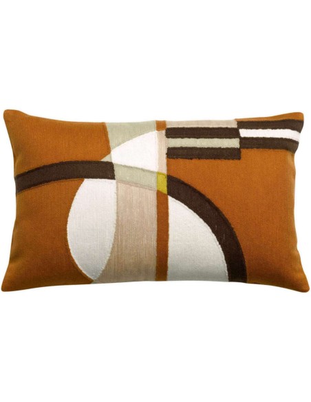 CUSHION VIVARAISE NAEL CHAMBRAY CUIVRE 30x50 100% COTTON