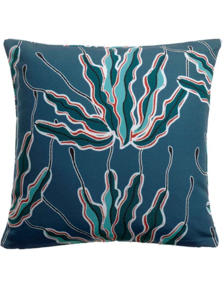 ΜΑΞΙΛΑΡΙ VIVARAISE ALGA PRINT OUTDOOR INDIGO 45x45 100% ΣΥΝΘΕΤΙΚΟ