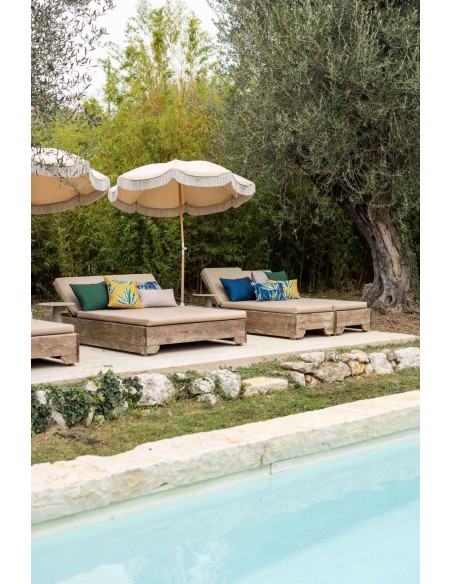 ΜΑΞΙΛΑΡΙ VIVARAISE ALGA SOLID OUTDOOR INDIGO 40x65 100% ΣΥΝΘΕΤΙΚΟ