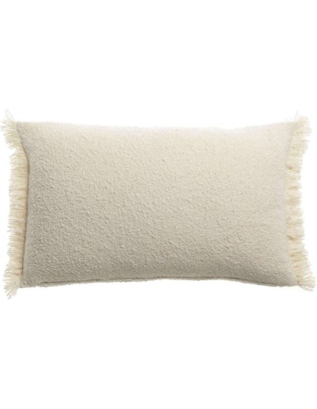 CUSHION VIVARAISE JANE NEIGE 30x50 100% RECYCLED COTTON