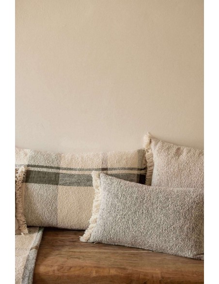 ΜΑΞΙΛΑΡΙ VIVARAISE JANE JACQUARD MULTICO 40x65 100% ΑΝΑΚΥΚΛΩΜΕΝΟ ΒΑΜΒΑΚΙ