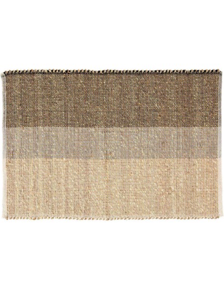 SMALL RUG VIVARAISE KARAN CARBONE 60x90 80% SEAGRASS 20% COTTON