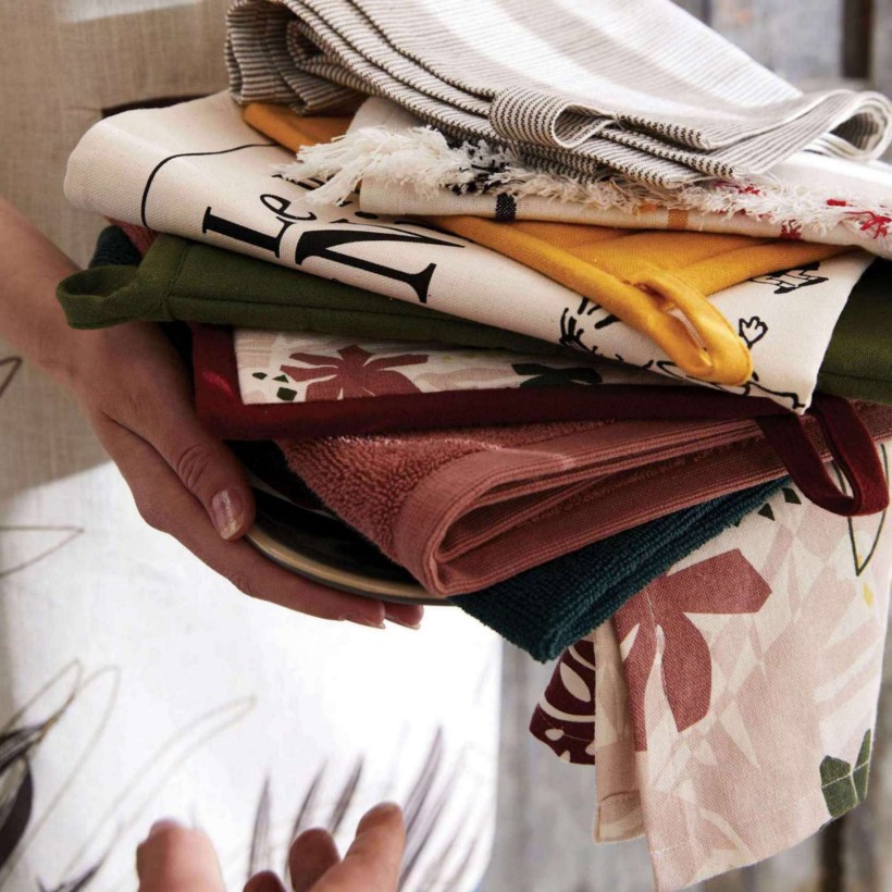 KITCHEN TOWEL WINKLER CURL BOIS DE...